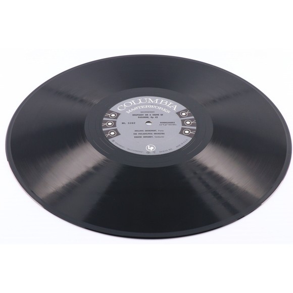 Grieg Rachmaninoff Piano Concerto Entremont Ormandy Rhapsody 12" LP Record 6-Eye - Picture 16 of 16